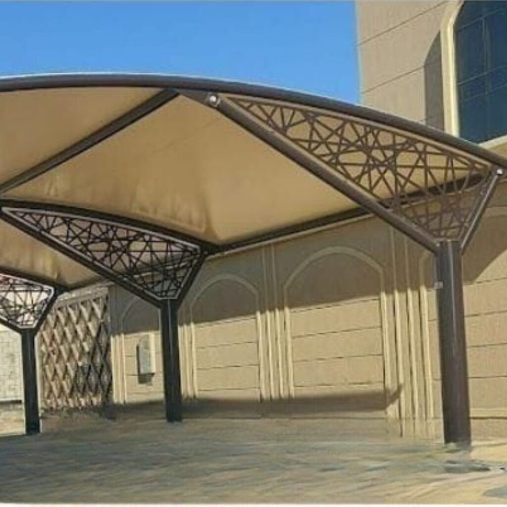 مظلات سيارات انيقة وفخمة بجدة