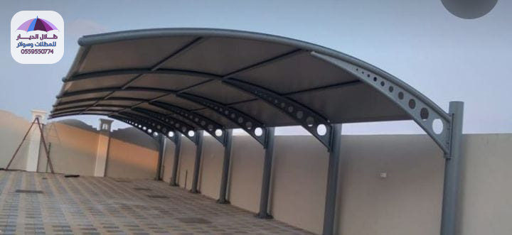 تصميم مظلات السيارات