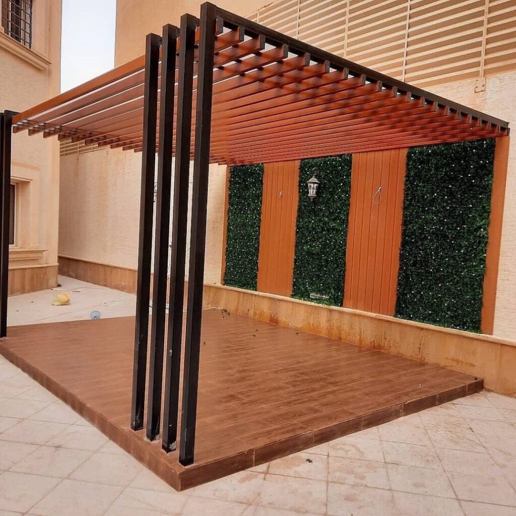 جلسات حدائق خشب بجدة