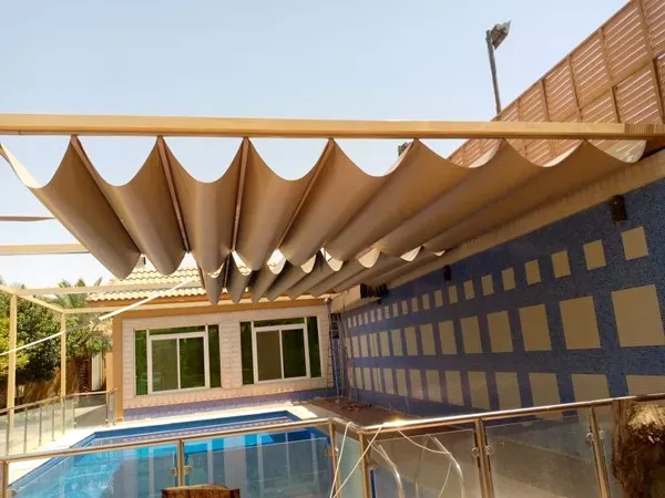 مظلات تغطية مسابح بجدة