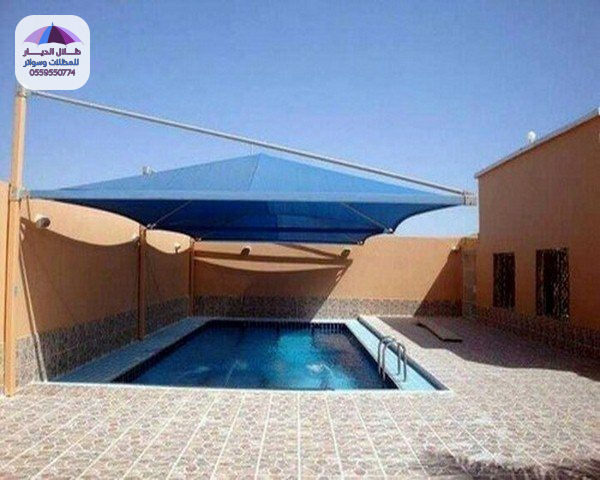 تركيب مظلات المسابح
