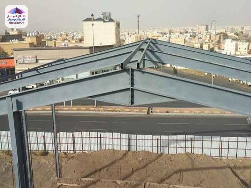 تركيب هناجر مخازن حديد