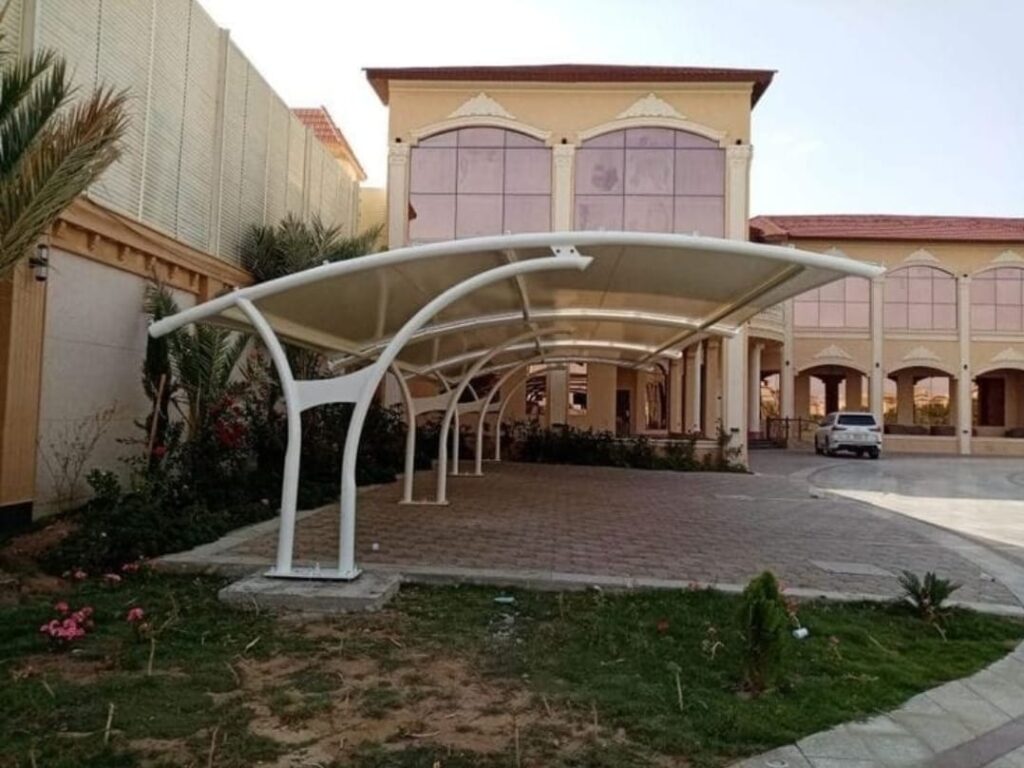 تركيب مظلات